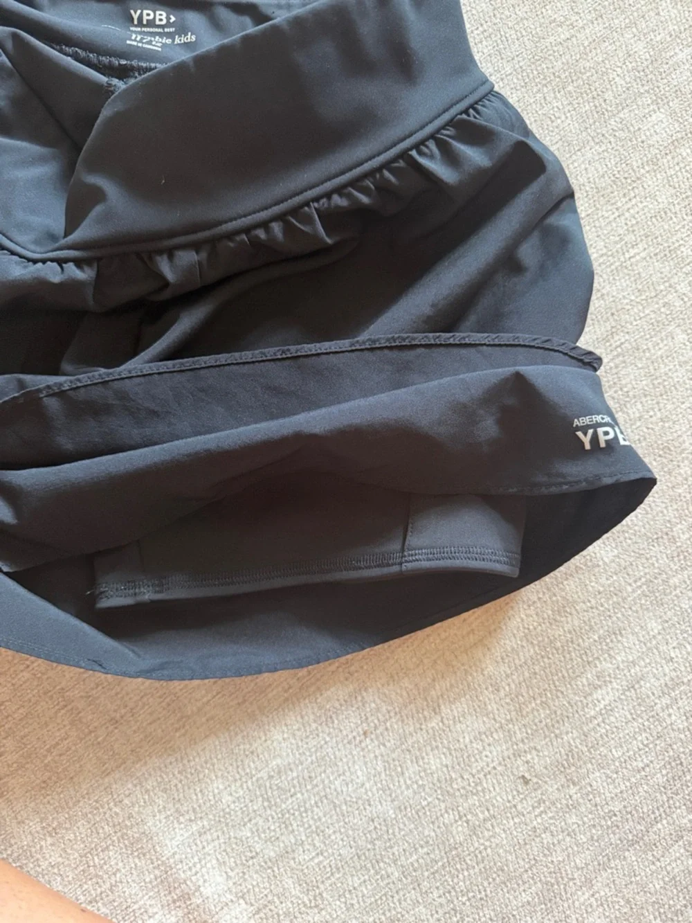 abercrombie kids Black Athletic Shorts